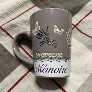 MEMOIRE de LAVANDE Purple Cappuccino/Tea Cup